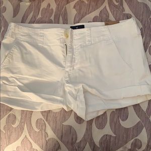 American Eagle White Shorts
